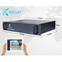 展厅中控主机支持一键开关多媒体设备及灯光